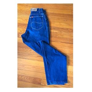 80s 90s High Waisted Tapered Mom Jeans